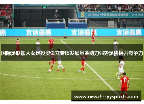 国际足联加大女足投资设立专项发展基金助力弱势足协提升竞争力